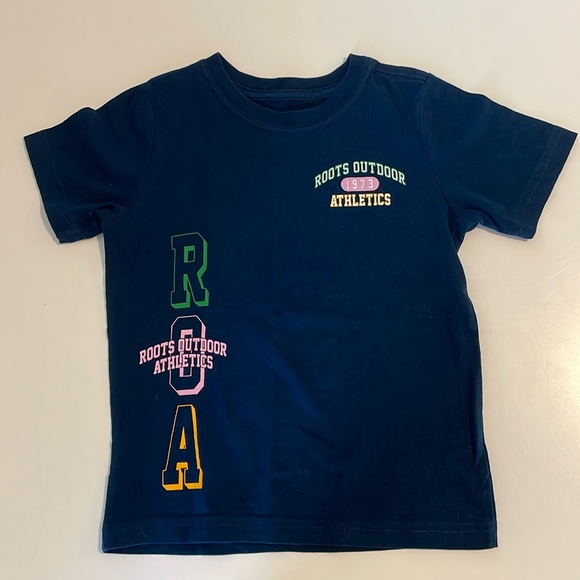 Roots - Outdoor Athletics Toddler T-Shirt - 4T - Navy - Picture 1 of 6
